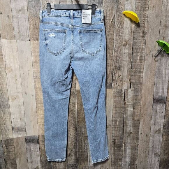 Eunina Tobi Super High-Rise Mom Jean Ankle - Hot Rod NWT - Picture 4 of 7